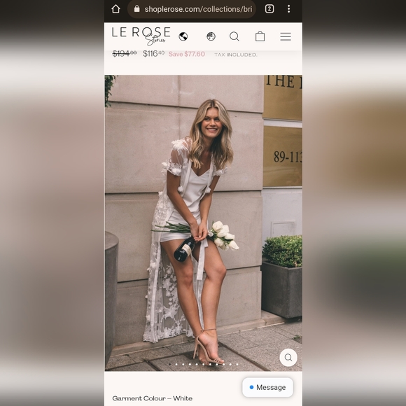 Bride Robe (Wedding) - Picture 1 of 4